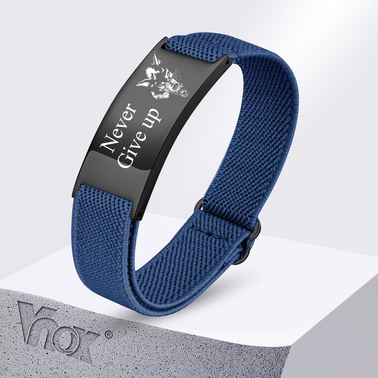 Vnox Customized Elastic Strap  - Women Fashion Quotes recensione e prezzo