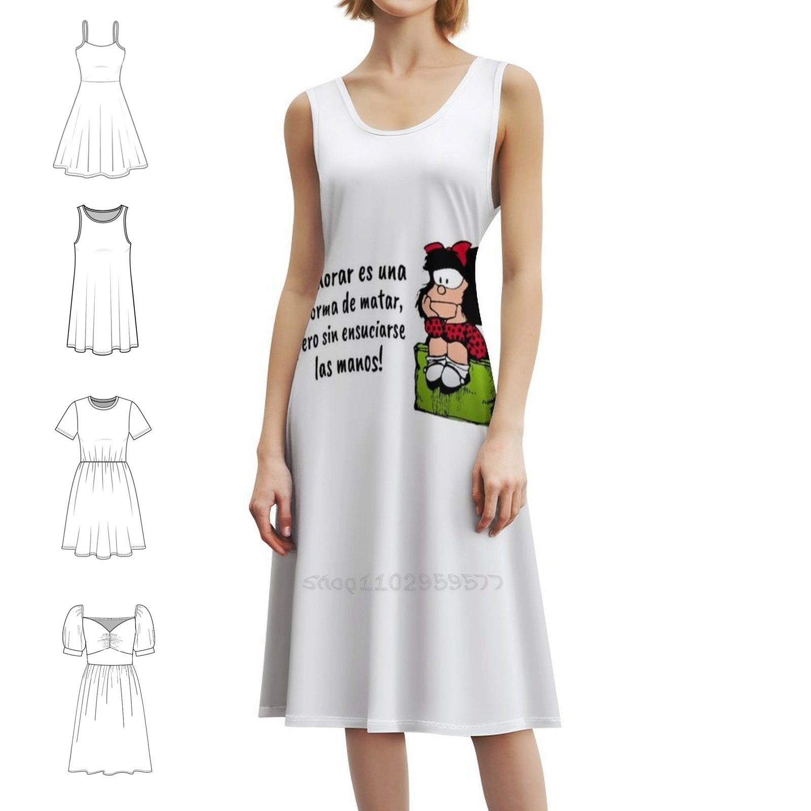 Spanish Quotes And Mafalda Com - Women Fashion Quotes recensione e prezzo