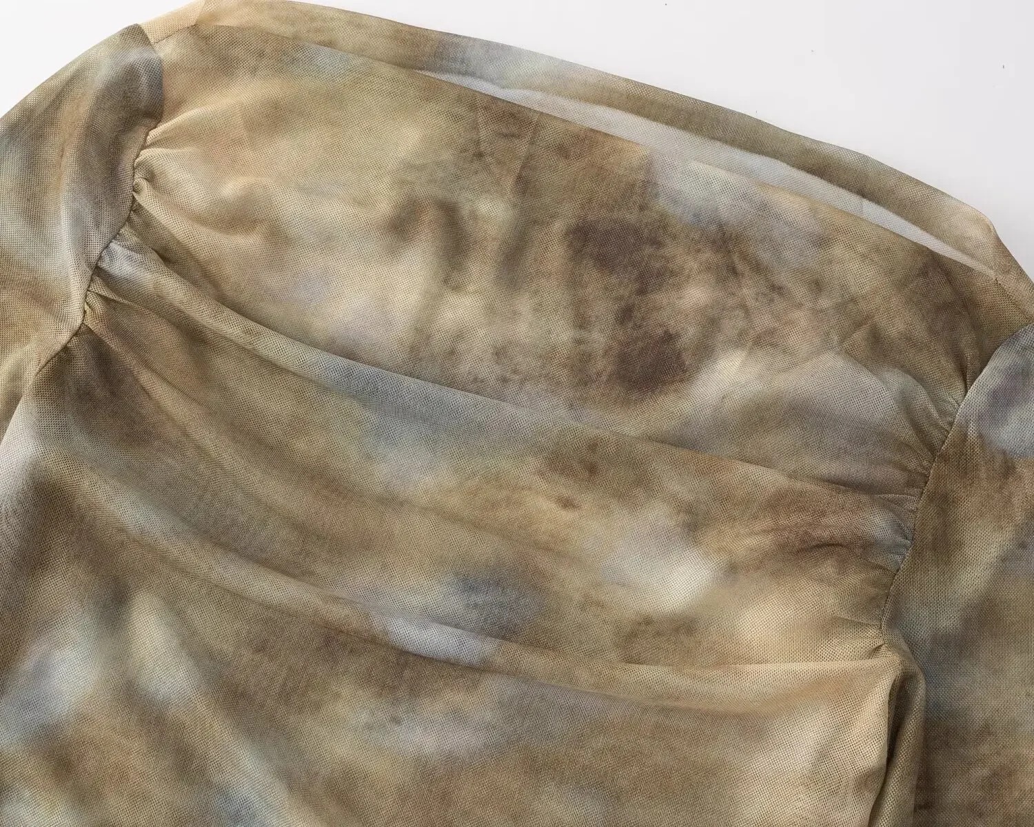 2025 Sexy Tie-Dye Print Ruched - Women'S Fashion recensione e prezzo