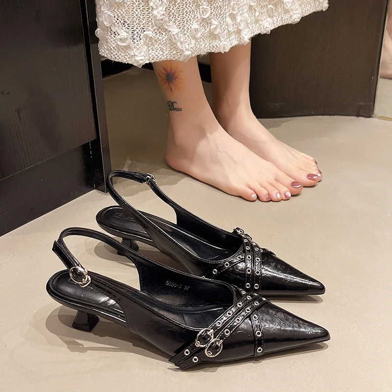 2025 New Women Pointed Toe San - Women'S Fashion Spring 2025 recensione e prezzo