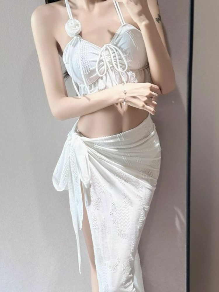 Ladies Floral Two Piece Swimsu - Women'S Fashion recensione e prezzo