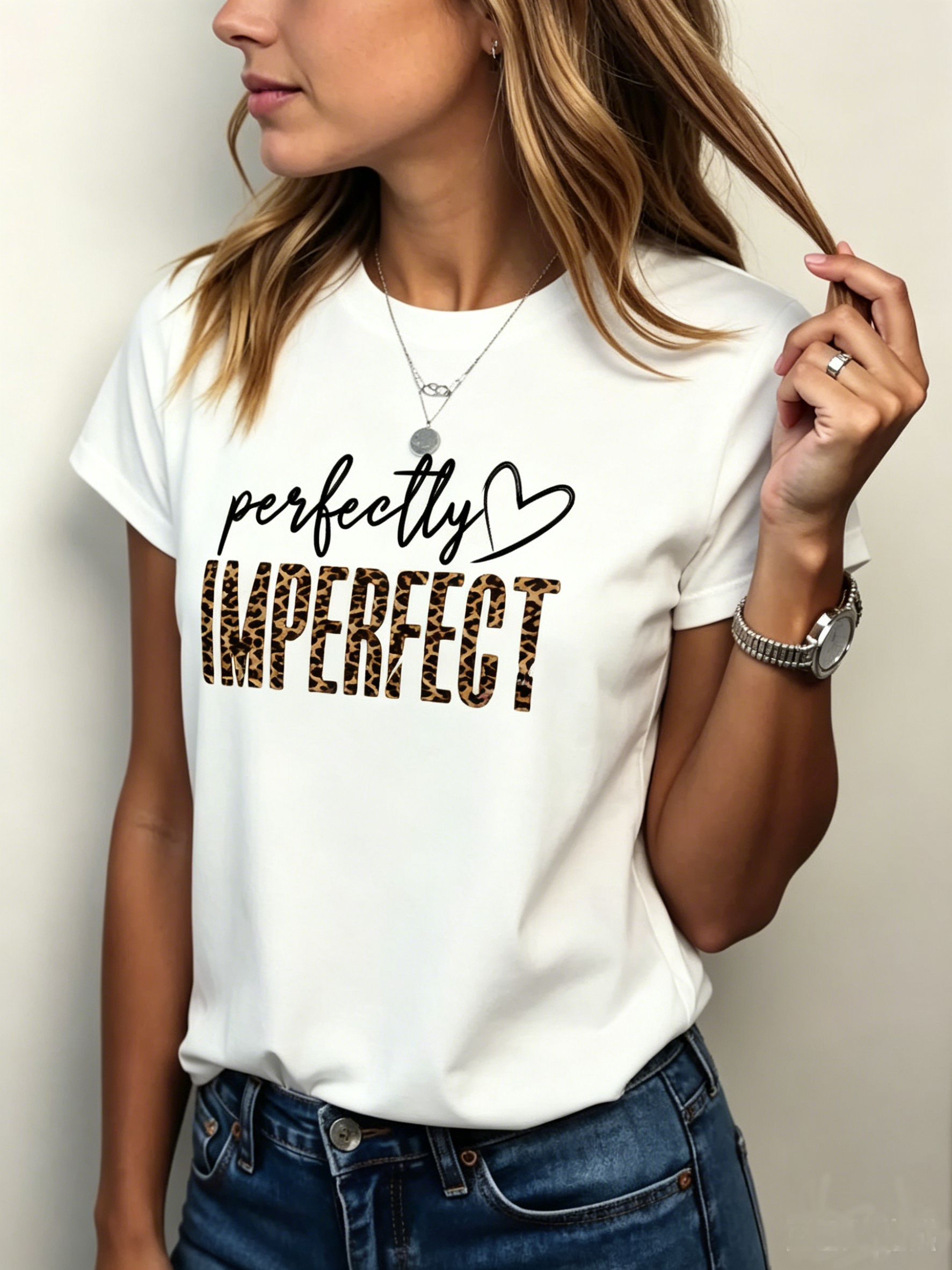 Graphic Perfectly Imperfect lo - Women Fashion Quotes recensione e prezzo