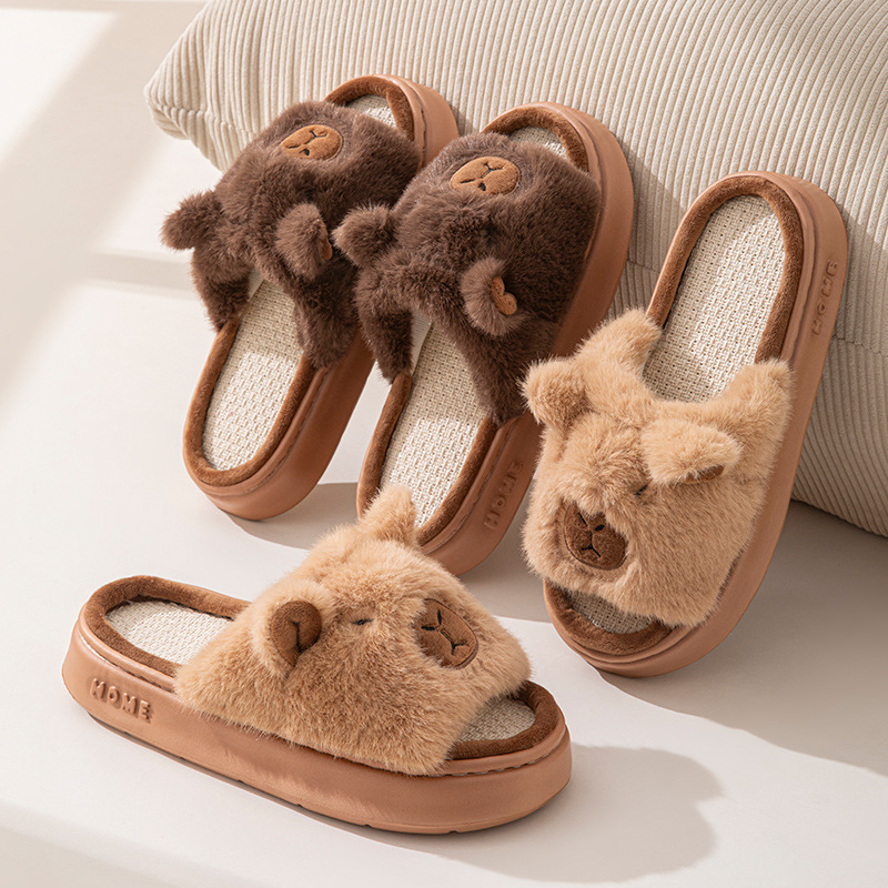 Hemp Cartoon Women's Slippers  - Women'S Fashion Walking Shoes recensione e prezzo