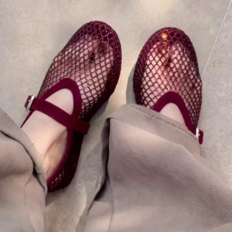 Hollow Rhinestone Baotou Sanda - Women'S Fashion Walking Shoes recensione e prezzo