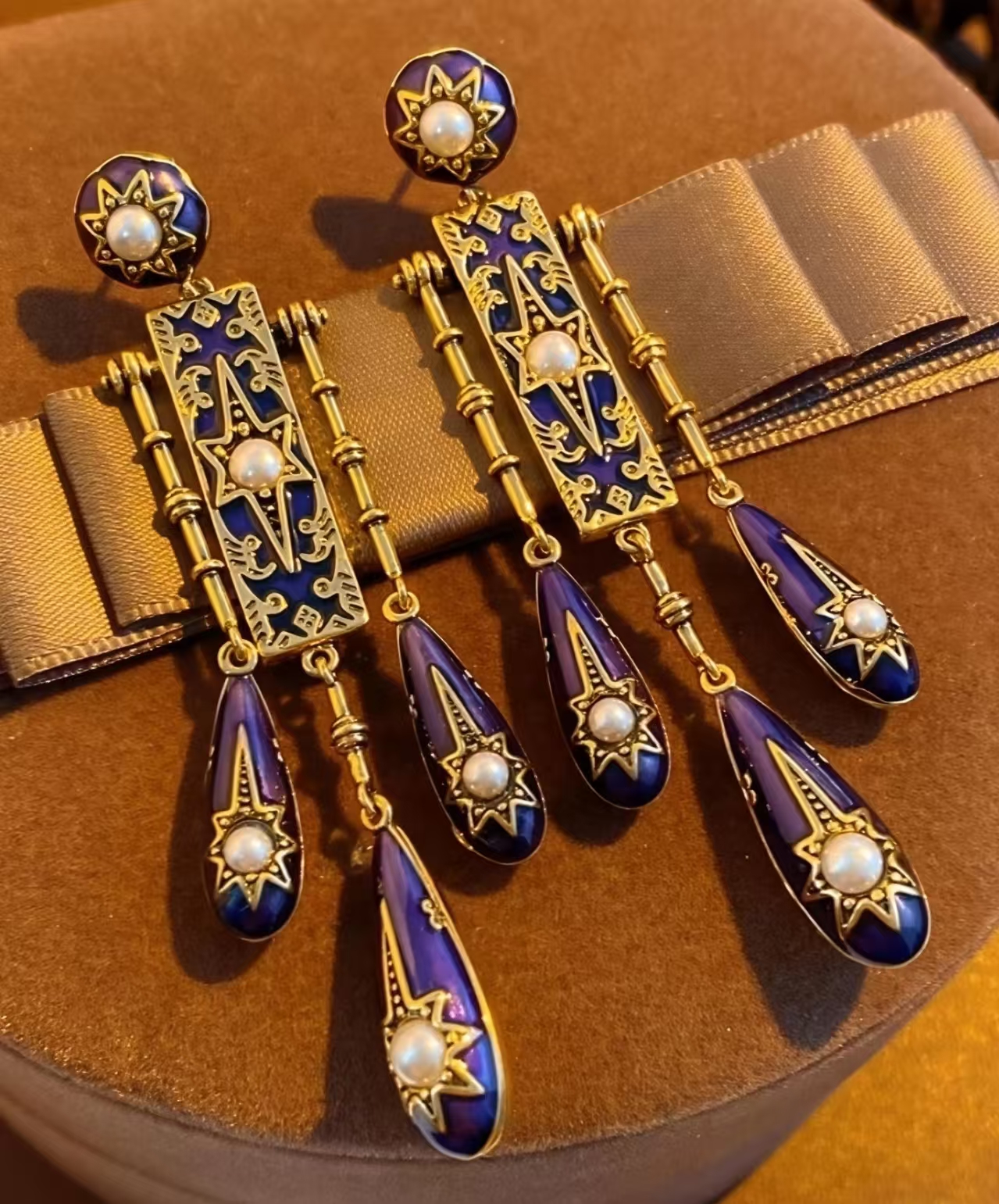 Retro Victorian Era Blue Ename - Women'S Fashion Victorian Era recensione e prezzo