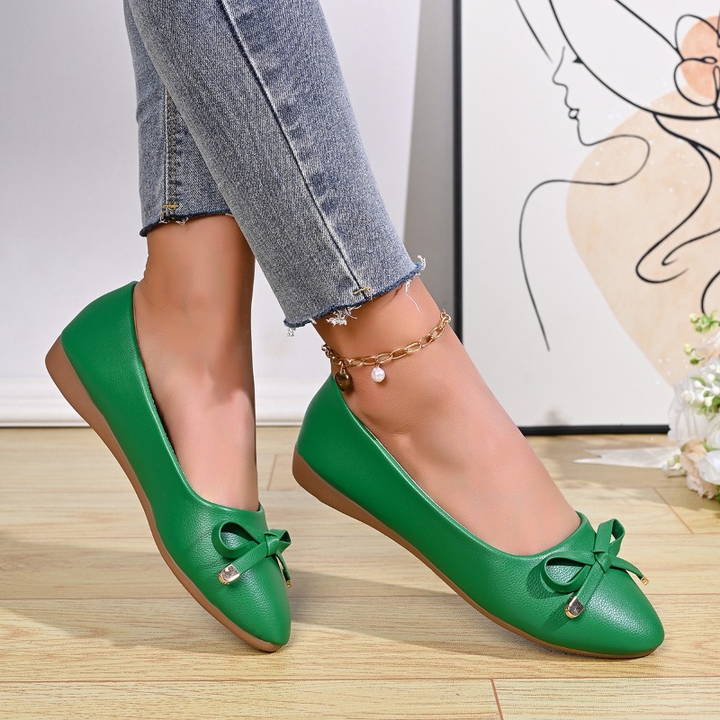 Bow Shallow Mouth Soft Sole Co - Women'S Fashion Walking Shoes recensione e prezzo