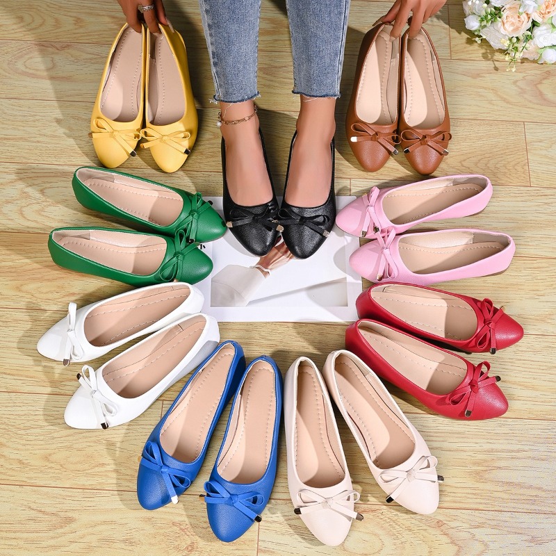 Bow Shallow Mouth Soft Sole Co - Women'S Fashion Walking Shoes recensione e prezzo