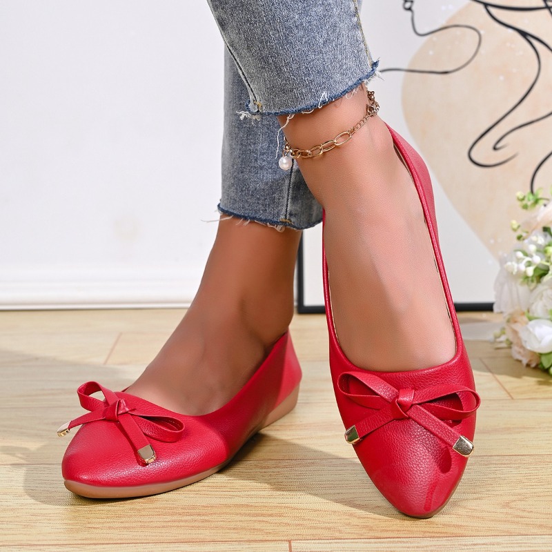 Bow Shallow Mouth Soft Sole Co - Women'S Fashion Walking Shoes recensione e prezzo