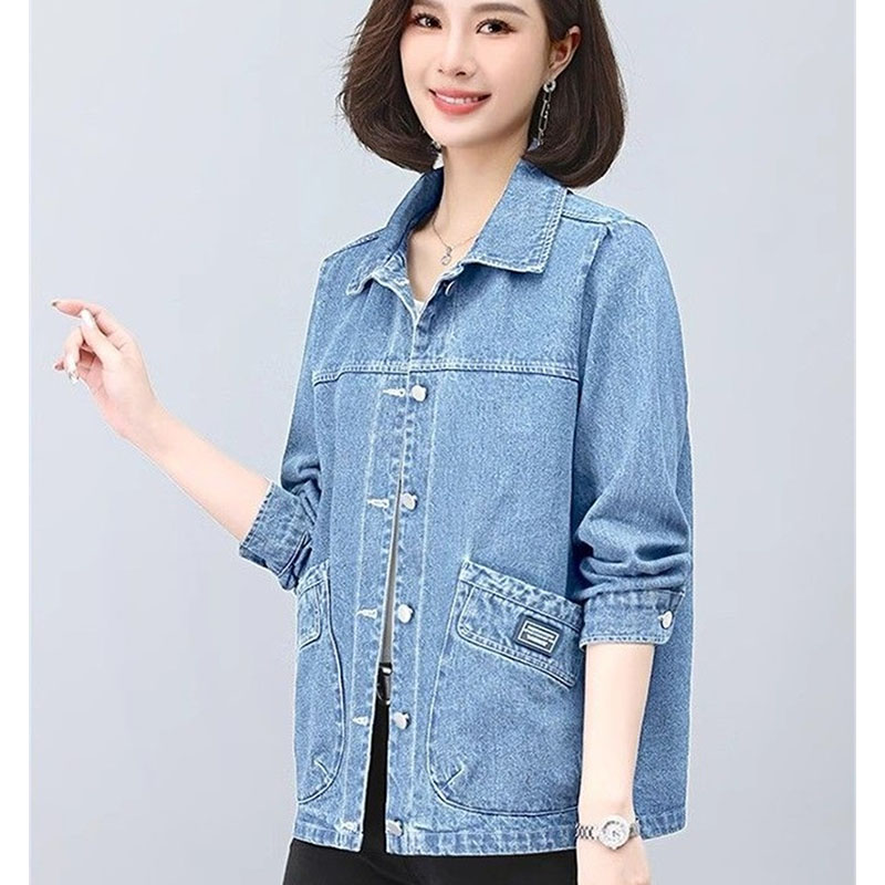Spring Autumn Lady Long Sleeve - Women Fashion Jeans Top recensione e prezzo