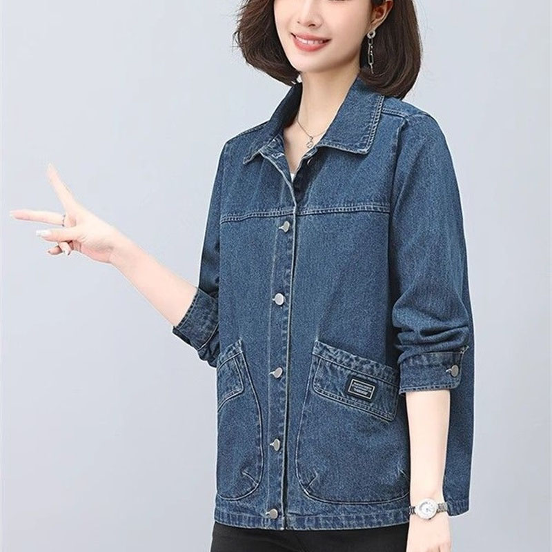 Spring Autumn Lady Long Sleeve - Women Fashion Jeans Top recensione e prezzo