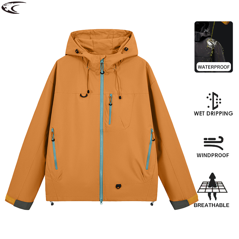 LNGXO Men Women Waterproof Hik - Women'S Fashion Rain Jacket recensione e prezzo