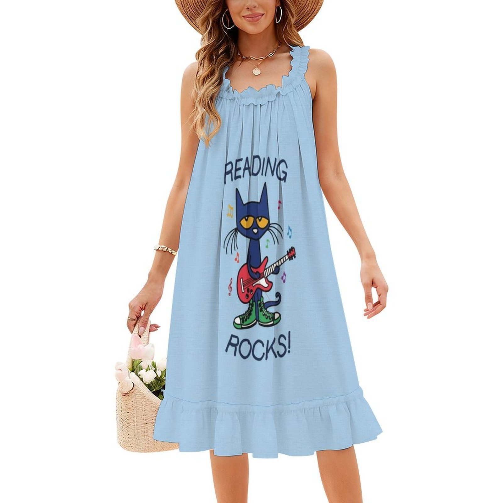 Reading Rocks ! Boho Chic Dres - Women Fashion Gown recensione e prezzo