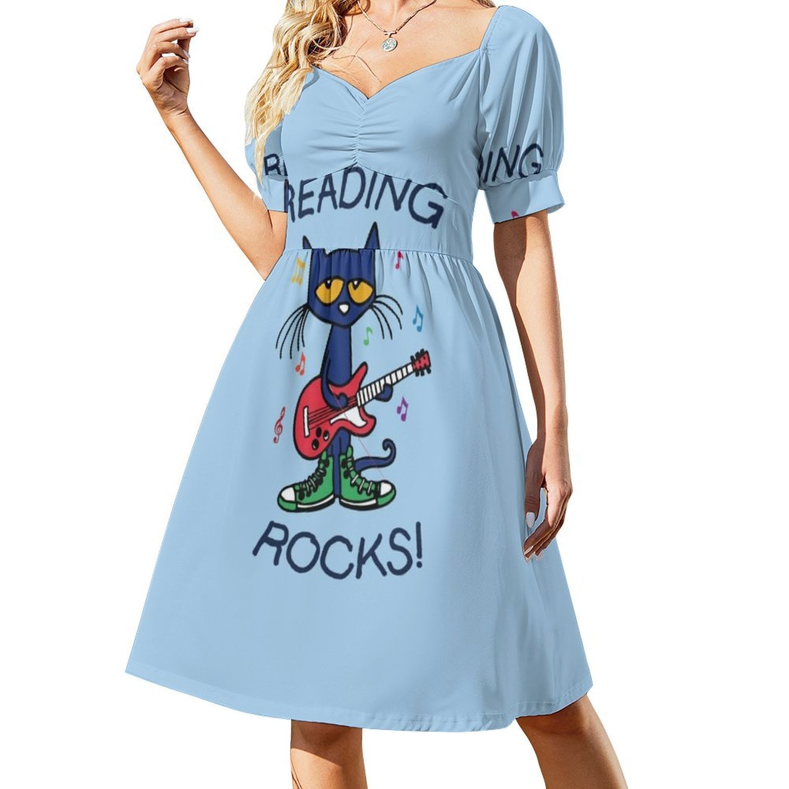 Reading Rocks ! Boho Chic Dres - Women Fashion Gown recensione e prezzo