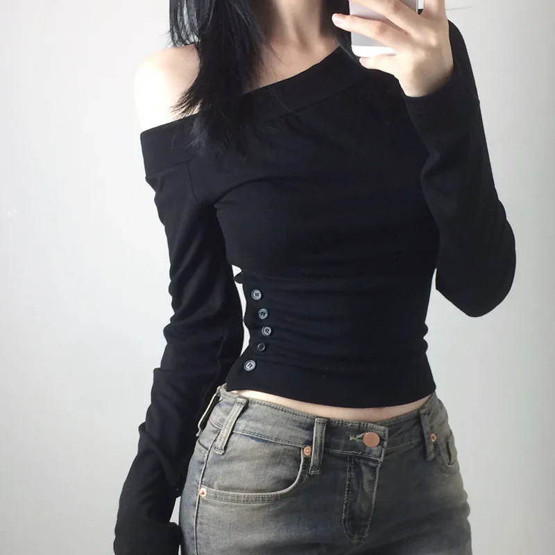 Y2K Vintage Pleated Button T-S - Women'S Fashion recensione e prezzo