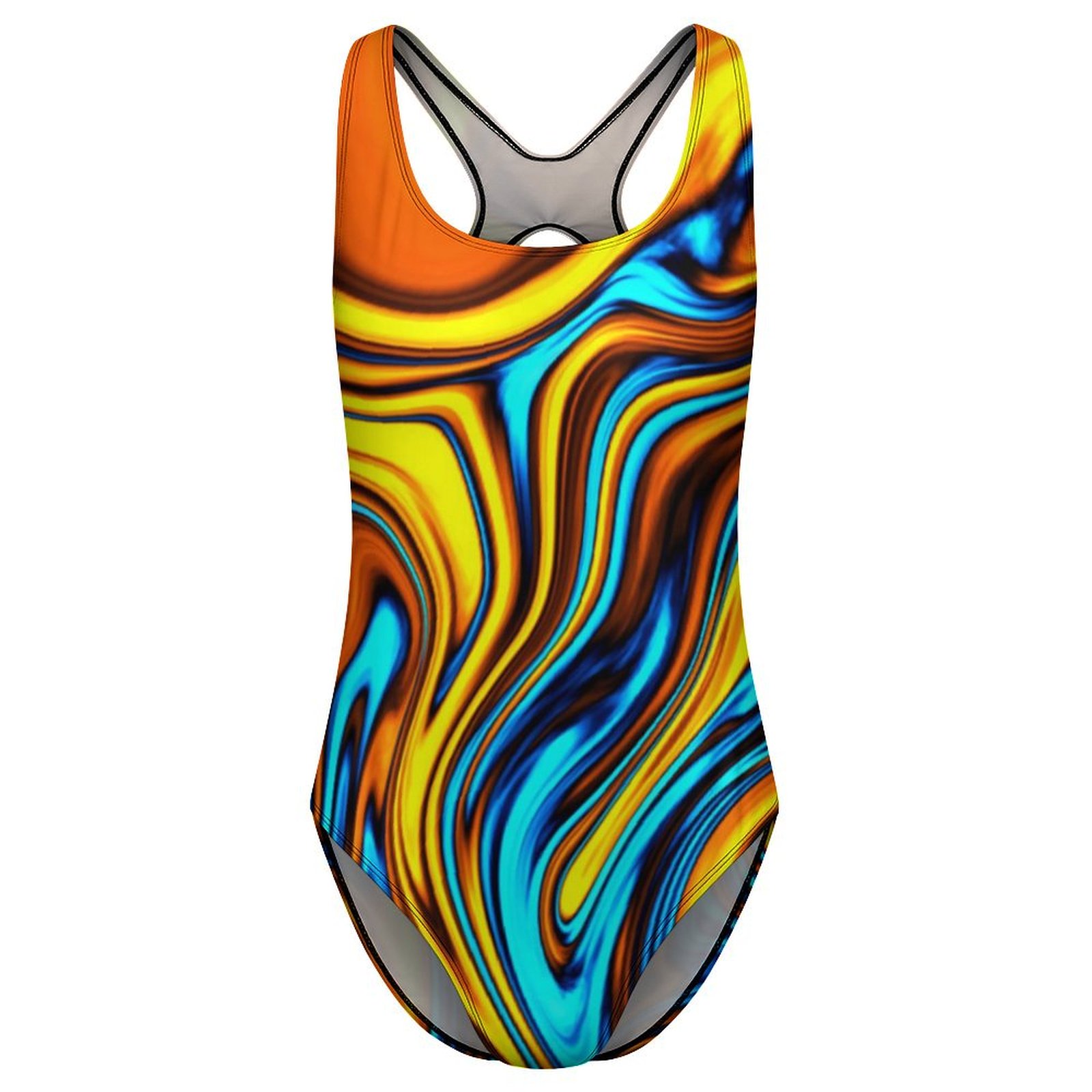 Golden Retro 60s Swimsuit Abst - Women'S Fashion Of The 60S recensione e prezzo