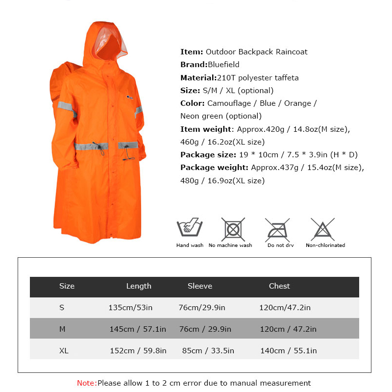 Unisex Reflective Outdoor Clim - Women'S Fashion Rain Jacket recensione e prezzo