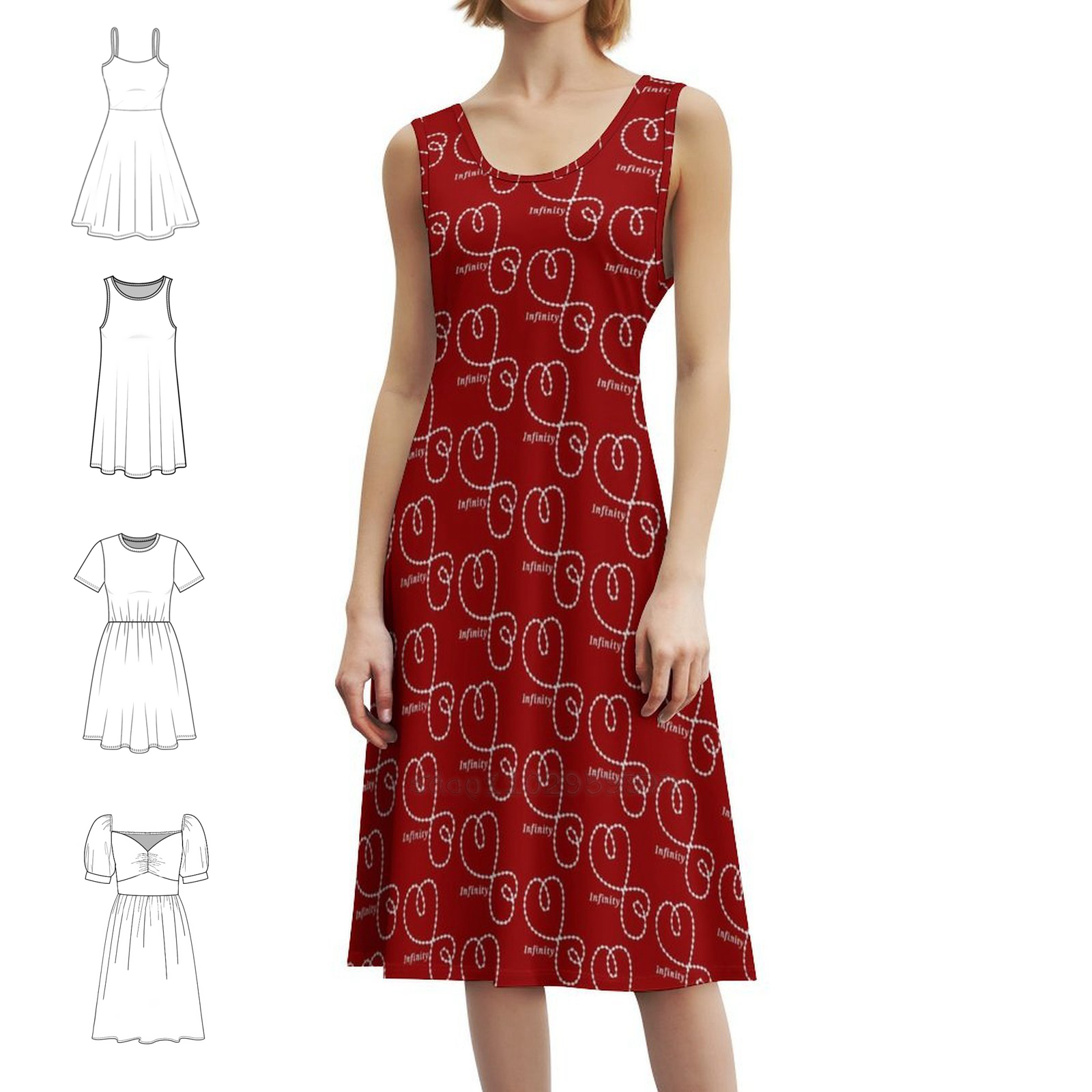 Infinity Love Boho Chic Dress  - Women Fashion Gown recensione e prezzo